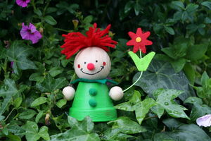 Bild von einem lachenden Männchen