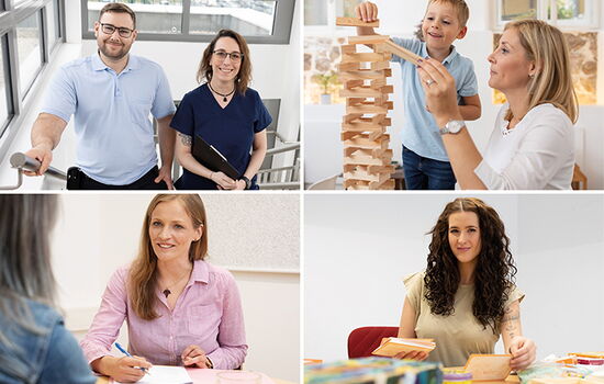 Menschen aus verschiedenen Berufen